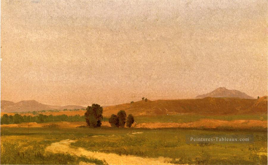Nebraska sur les plaines Albert Bierstadt Peintures à l'huile